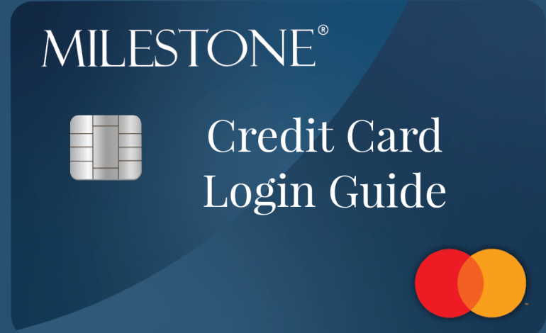 Milestone Credit card login